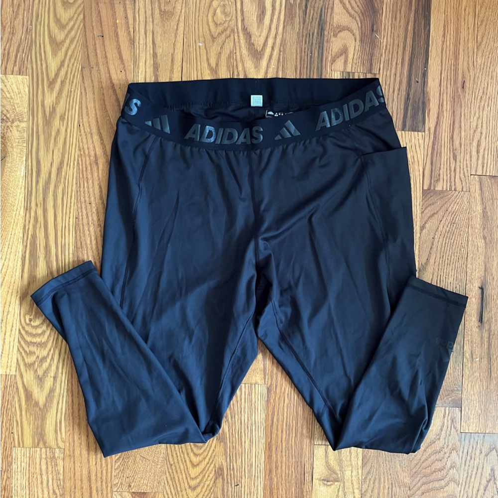 adidas techfit logo waistband legging